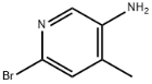 2-溴-4-甲基-5-氨基吡啶   