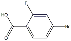 4-Bromo-2-fluorobenzoic acid